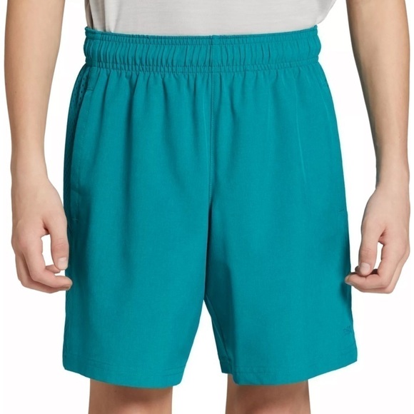 DSG || NWT Dick Sports Teal Motif Mesh Training Boys' Woven Loose Fit Shorts L - Picture 3 of 4